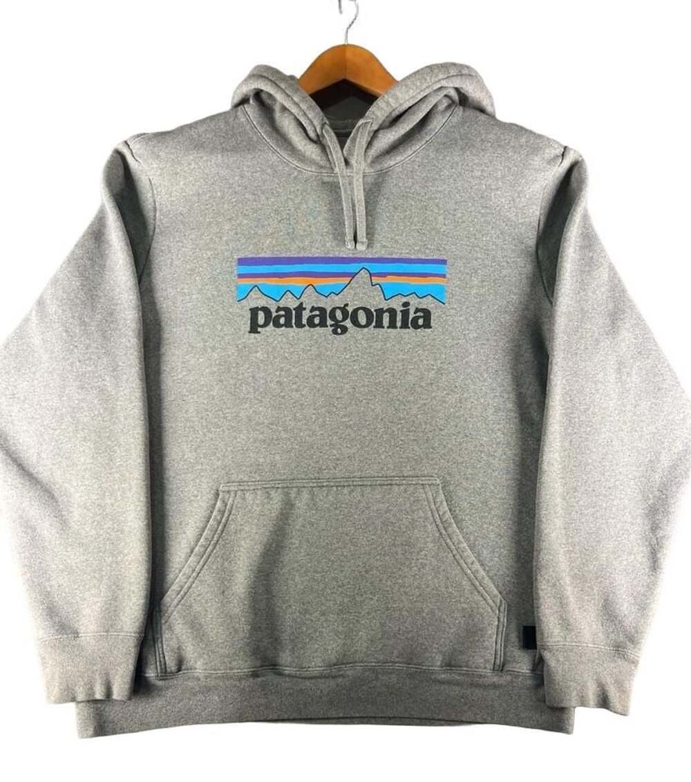 Patagonia Men's P-6 Logo Uprisal Hoody – Heather Gray Size Large